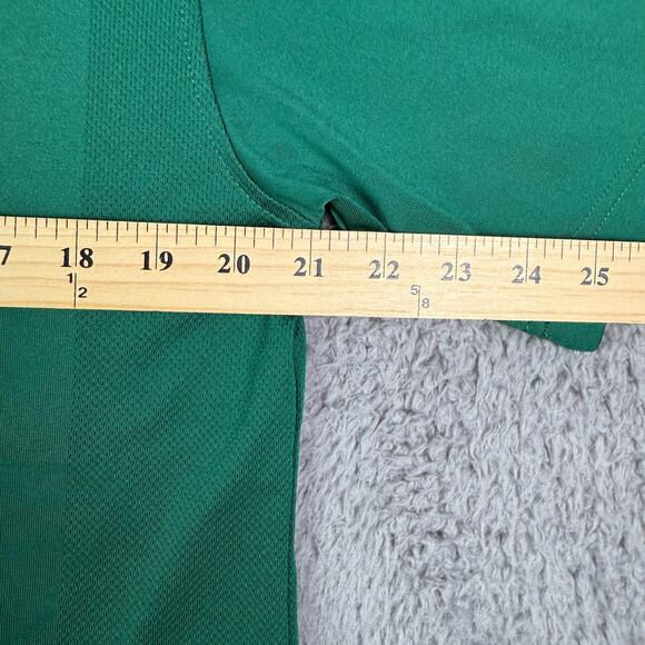 Masters Tech Polo Shirt Mens Medium Green Performance Golf Stretch Augusta - Picture 5 of 7